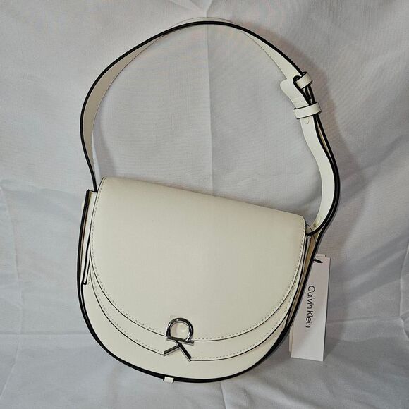 Calvin-klein Women's Cream Bag - Picture 1 of 6
